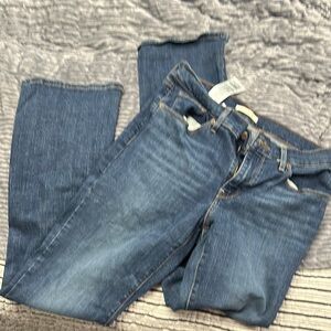 Blue Straight Leg Jeans